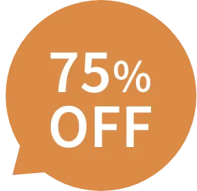 75%OFF